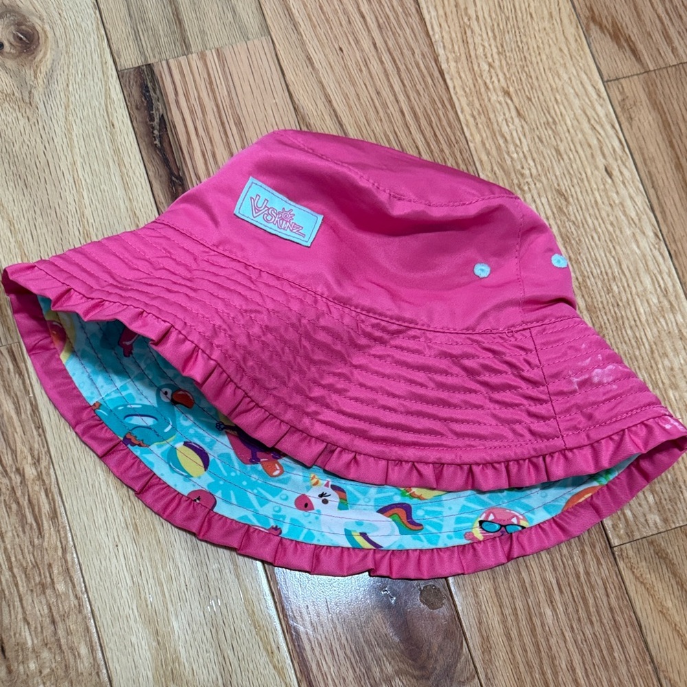 Pink Kids Bucket Hat